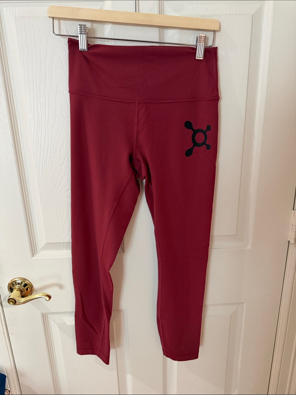 Lululemon x Orangetheory Fitness Wunder Train High-Rise Tight 25” Size 8 Merlot